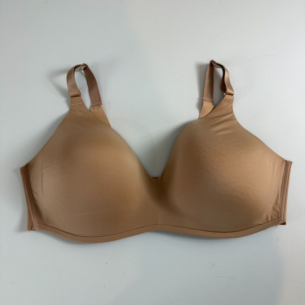 Soma Women's Vanishing 360 Wireless Bra Warm Amber Size 42DD